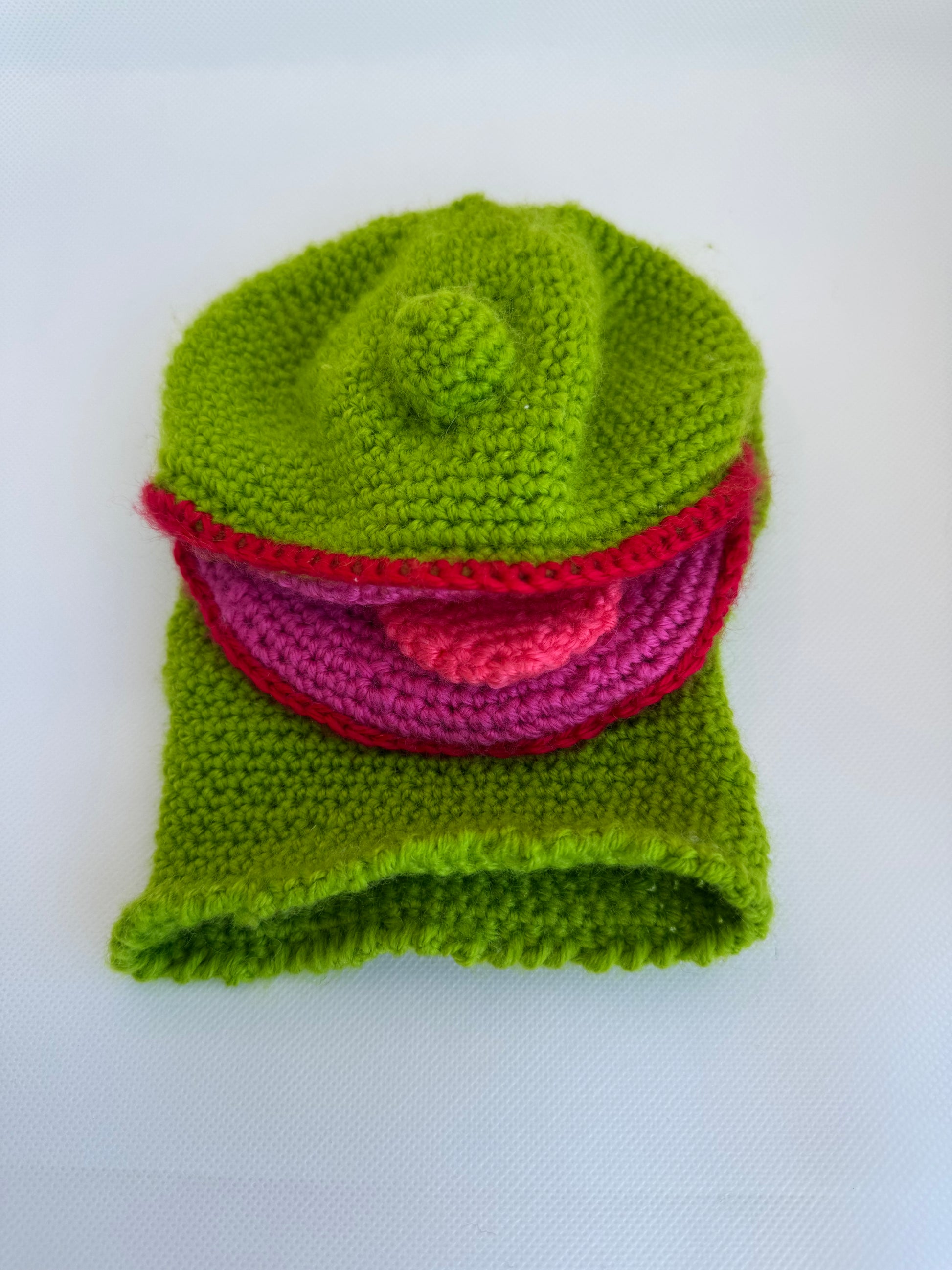 Green knitted Breastfeeding Models