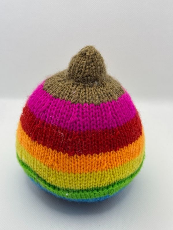 Rainbow breast model upright view
